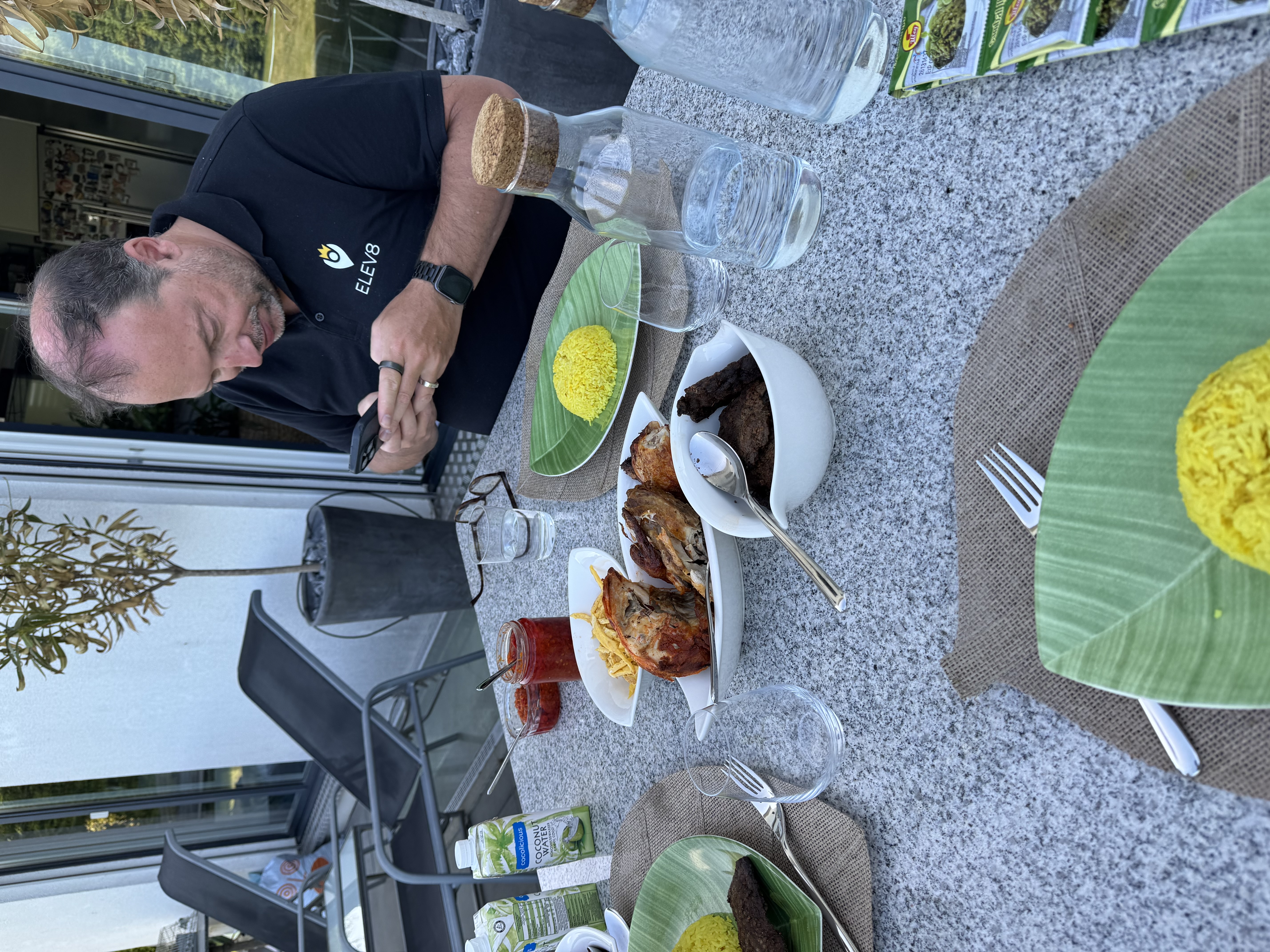 Nasi Kuning Under a Swiss Sky